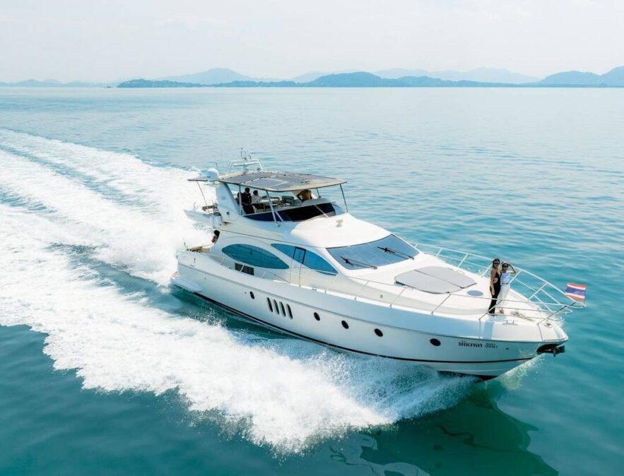phuket private boat charter luxury yacht 109 thailand travel
