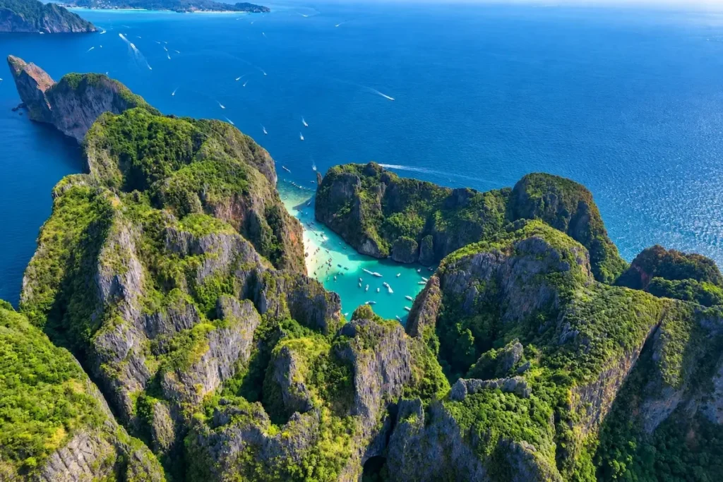 phi phi island view